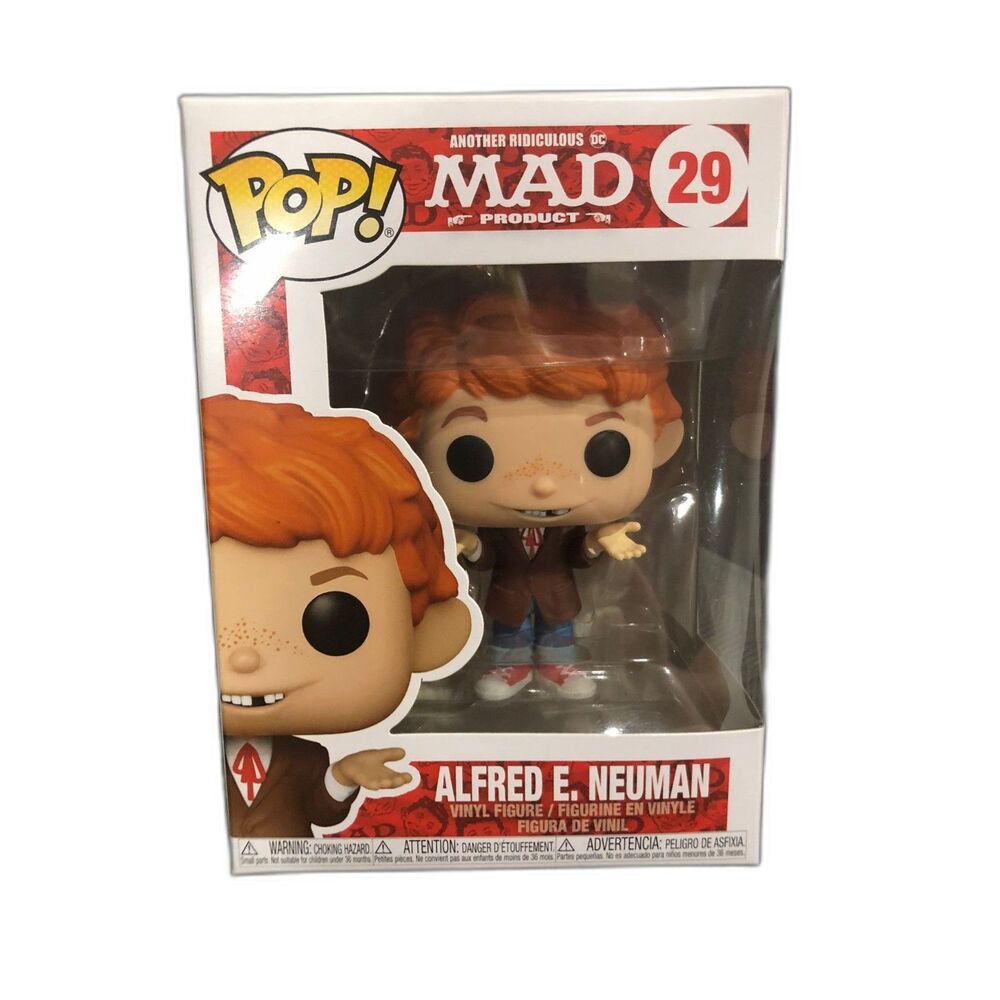 Funko Pop! MAD TV Alfred E. Neuman Vinyl Figure #29 Brand New Never Opened